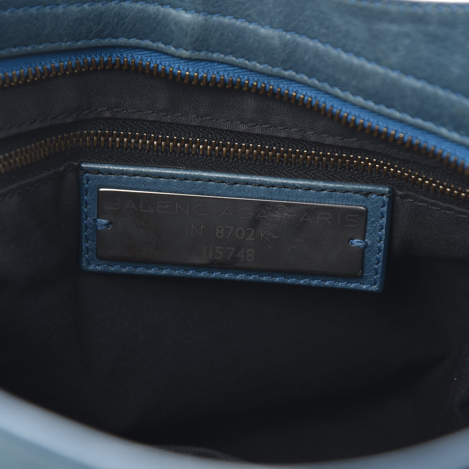 Balenciaga Agneau Classic Hardware City Bleu Cobalt Bleu Electric 6 of 15