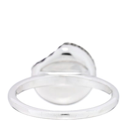 Boucheron 18K White Gold Amethyst Macaron Ring 53 6.5 3 of 4