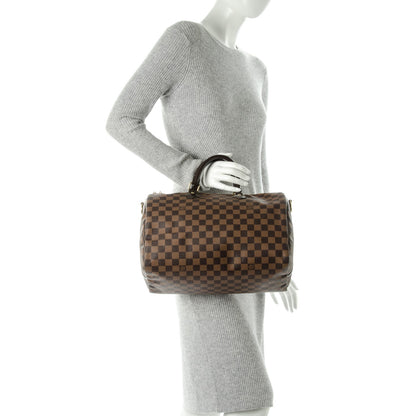 Louis Vuitton Damier Ebene Speedy Bandouliere 35 3 of 9