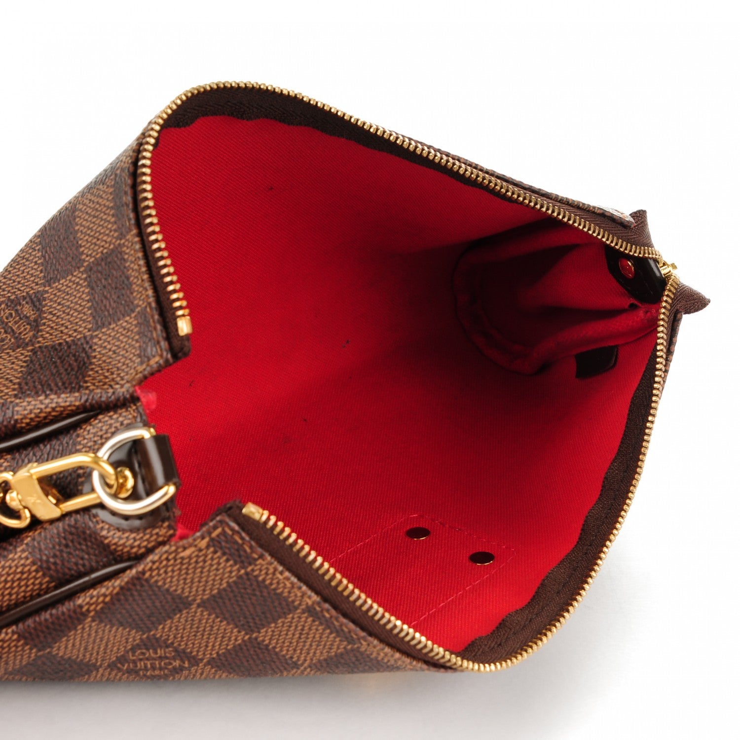 Louis Vuitton Damier Ebene Eva Clutch 5 of 8