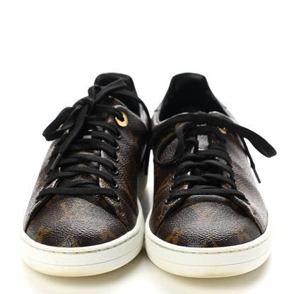 Louis Vuitton Patent Monogram Frontrow Sneakers 36.5 3 of 9