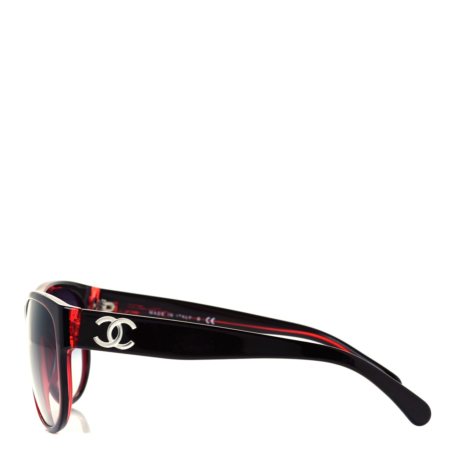 Chanel CC Logo Sunglasses 5182 Red 3 of 7