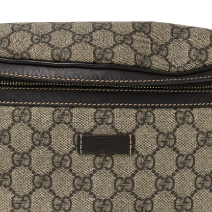 Gucci GG Supreme Monogram Belt Bag Dark Brown 7 of 9