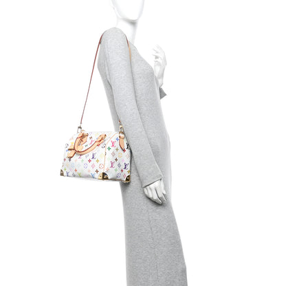 Louis Vuitton LV X TM Monogram Multicolor Speedy Bandouliere 25 White 2 of 10