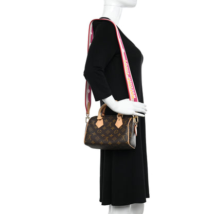 Louis Vuitton Monogram Speedy Bandouliere 20 Fuchsia 2 of 9