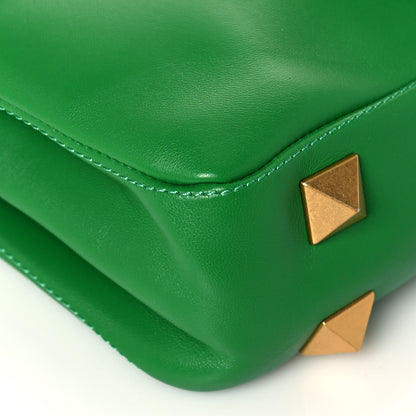 Valentino Garavani Nappa Stud Sign Shoulder Bag Ultra Green 8 of 13