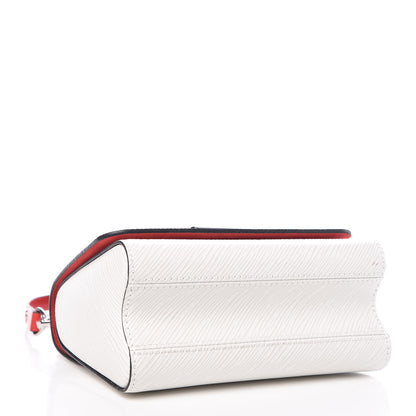 Louis Vuitton Epi Twist Braided Strap Shoulder Bag PM White 4 of 9