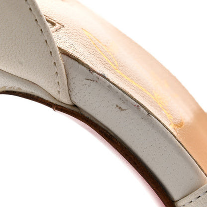 Christian Louboutin Shiny Nappa Malefissima 100 Sandals 36 Latte 14 of 16