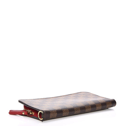 Louis Vuitton Damier Ebene Insolite Wallet Red 4 of 9