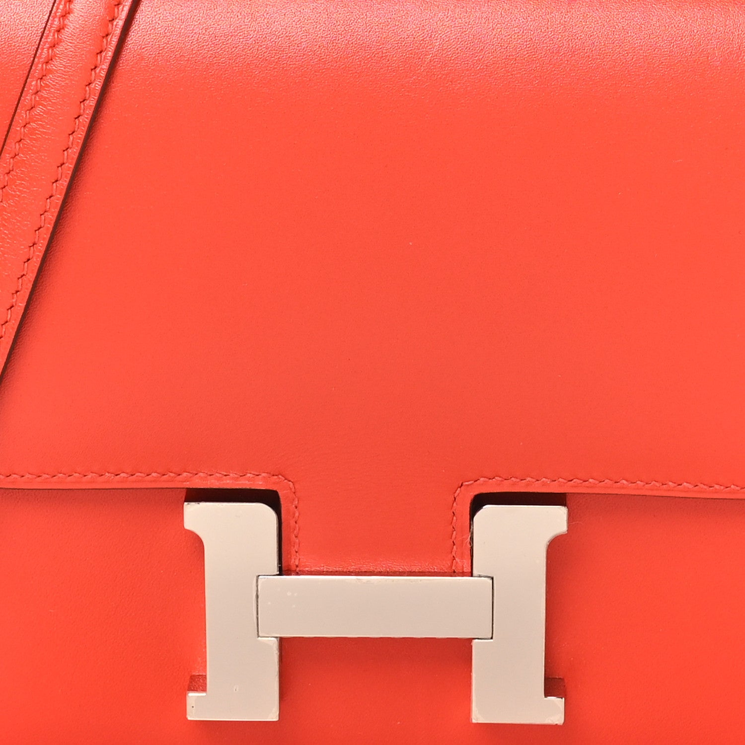 Hermes Tadelakt Constance 18 Capucine 8 of 12
