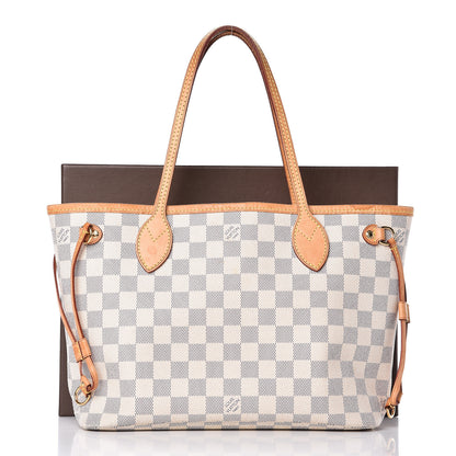 Louis Vuitton Damier Azur Neverfull PM 27 of 27