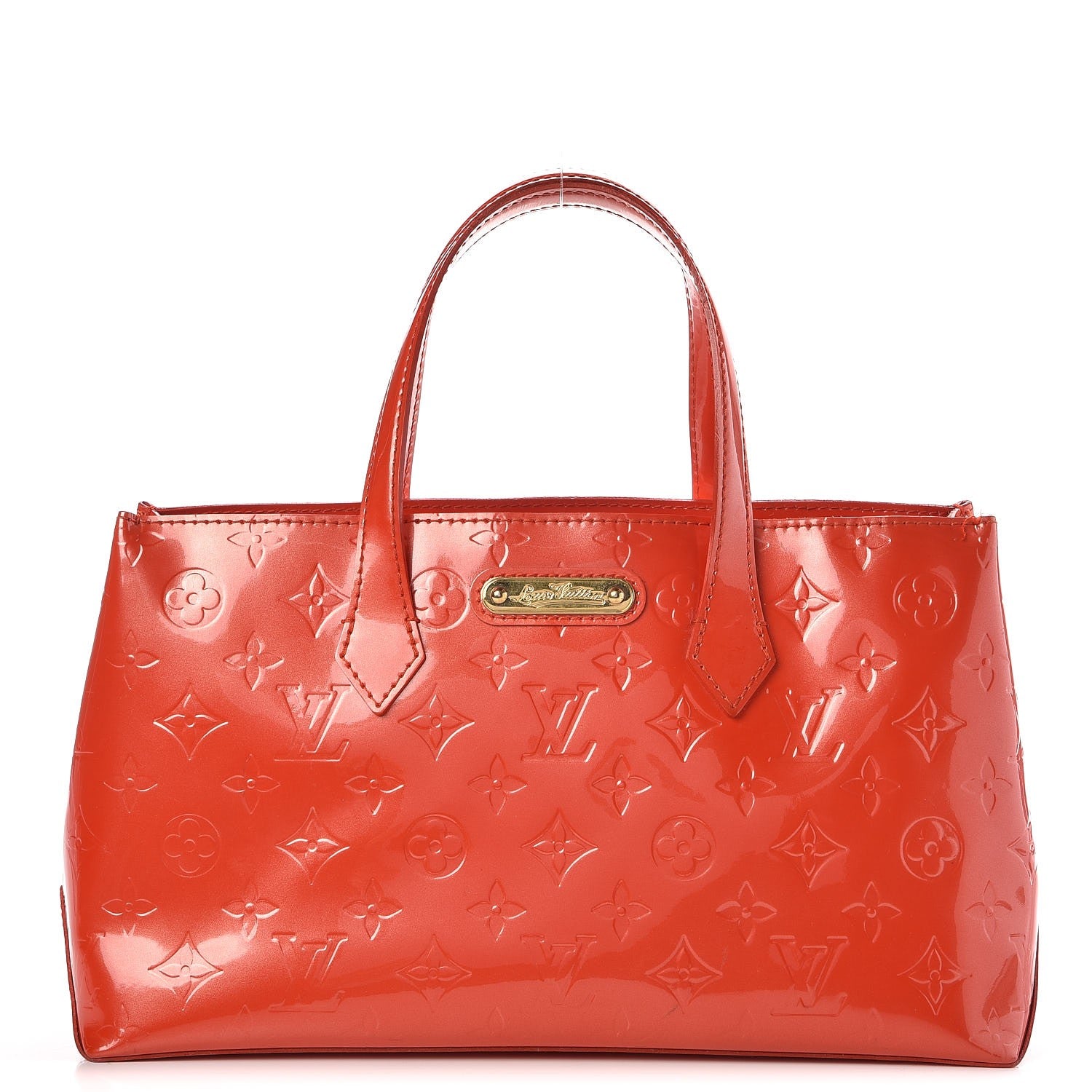 Louis Vuitton Vernis Wilshire PM Orange Sunset 1 of 13