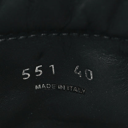 Prada Re-Nylon Gabardine Triangle Wheel Pouch Pocket High Top Sneakers 40 Black 9 of 10