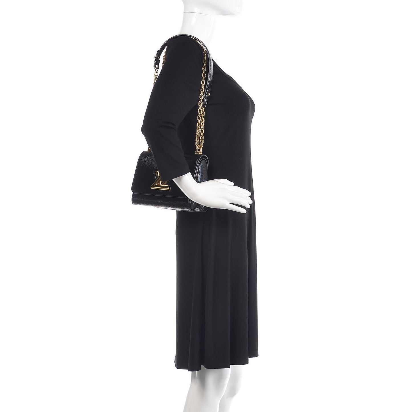 Electric Epi Twist Shoulder Bag PM Black
