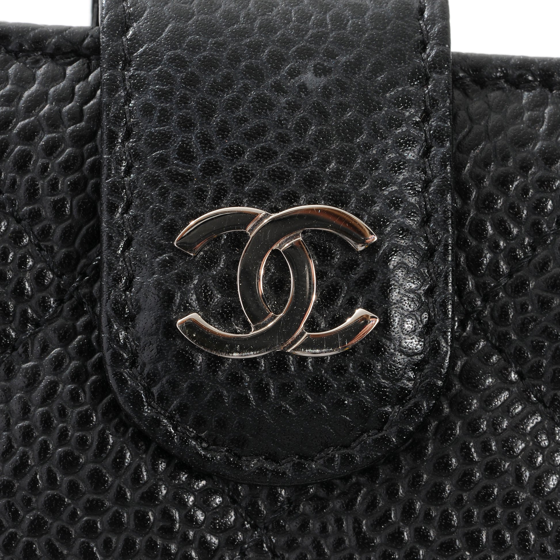Chanel Caviar Large Zip Wallet Black 4 of 8