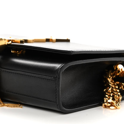Saint Laurent Calfskin Small Classic Monogram Kate Tassel Satchel Black 8 of 10