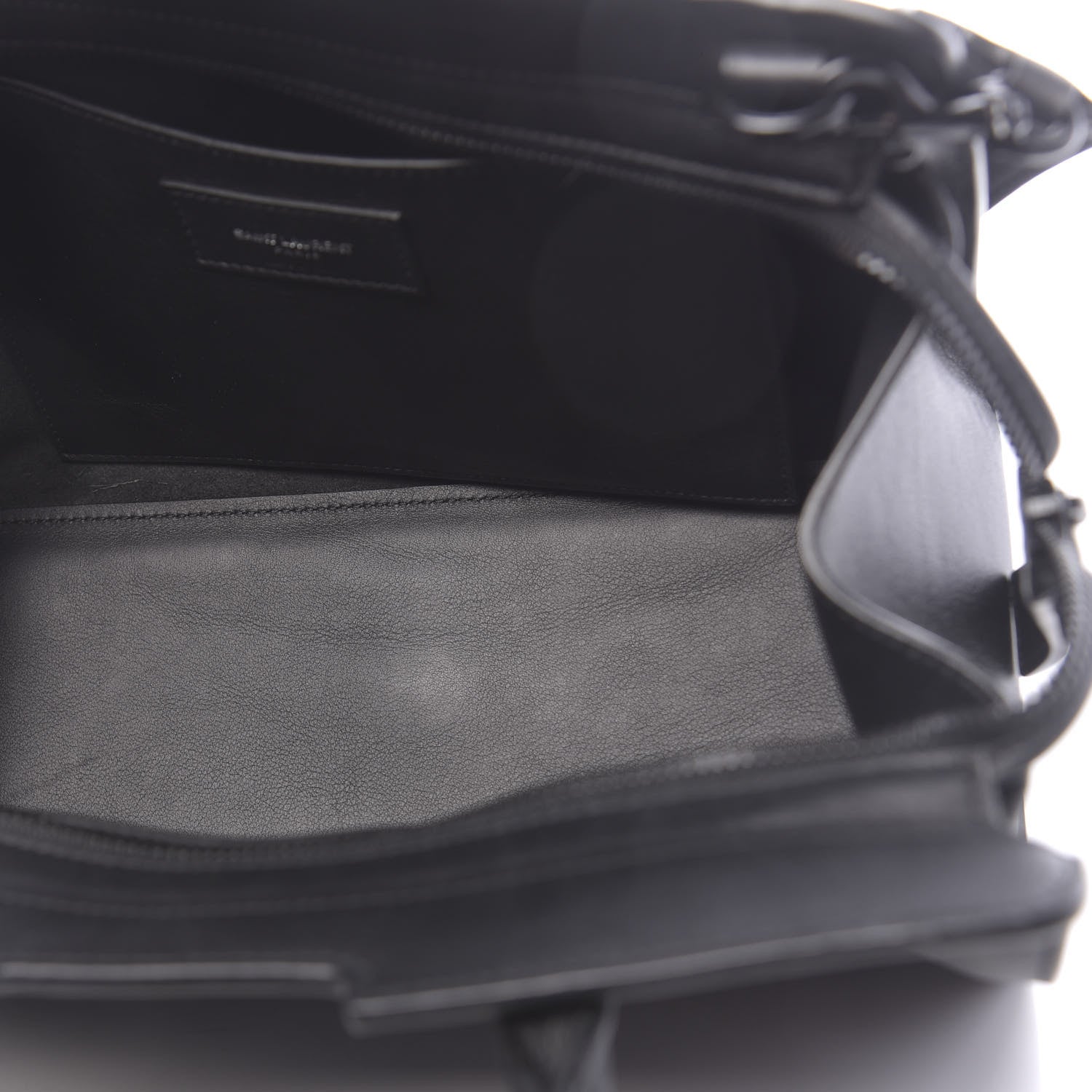 Saint Laurent Calfskin Monogram Baby Downtown Cabas Black 5 of 9
