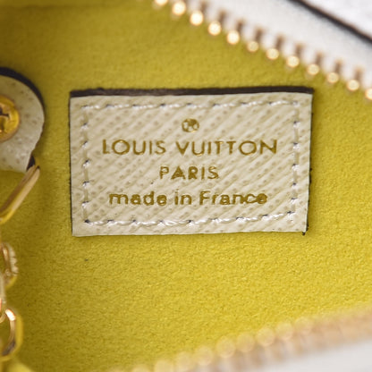Louis Vuitton Monogram Giant Cube Coin Purse Pink 6 of 7