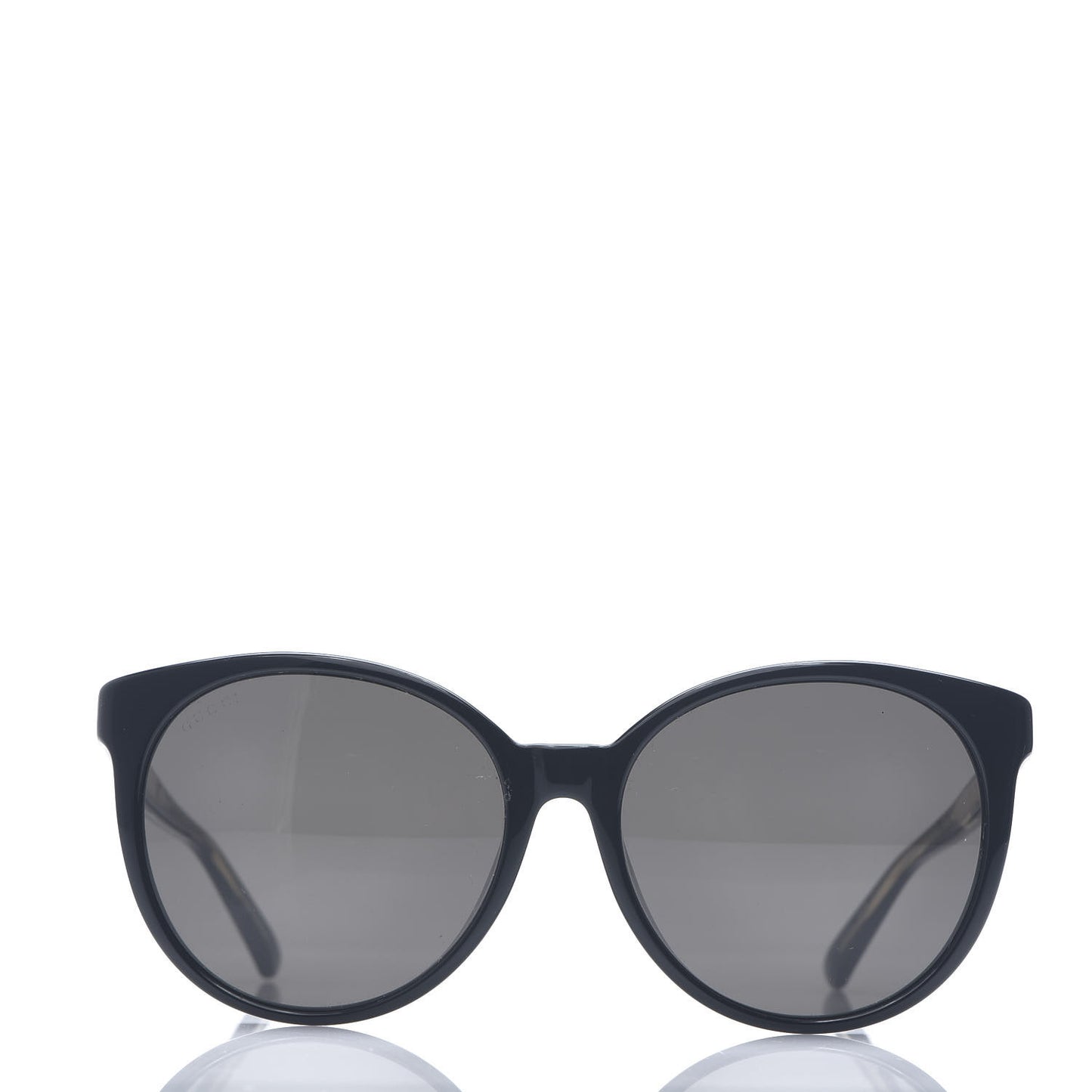 Round GG3833/FS Sunglasses Black