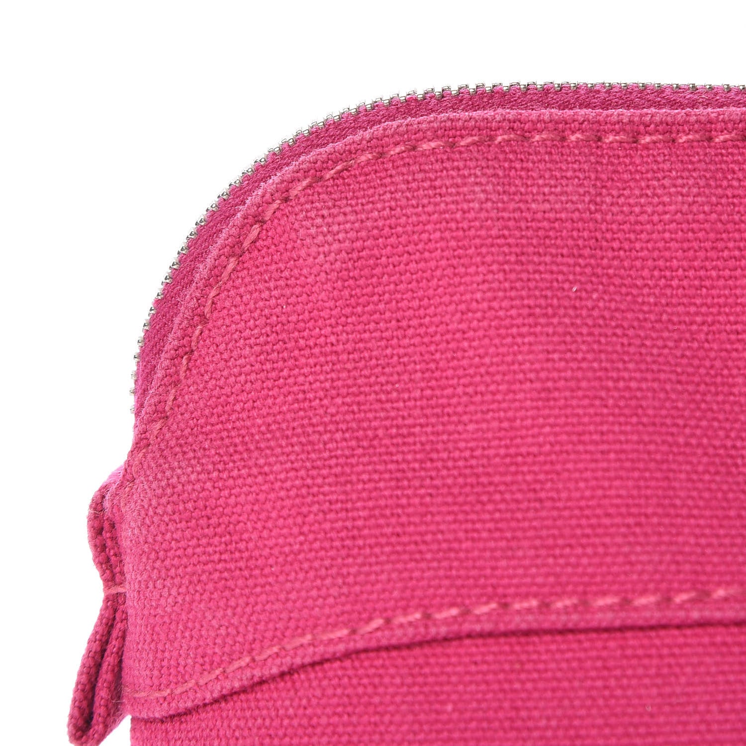 Hermes Cotton Canvas Bolide Travel Cosmetic Pouch 13 of 14