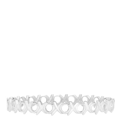Tiffany Sterling Silver Paloma Picasso Love & Kisses Bangle Bracelet 1 of 3