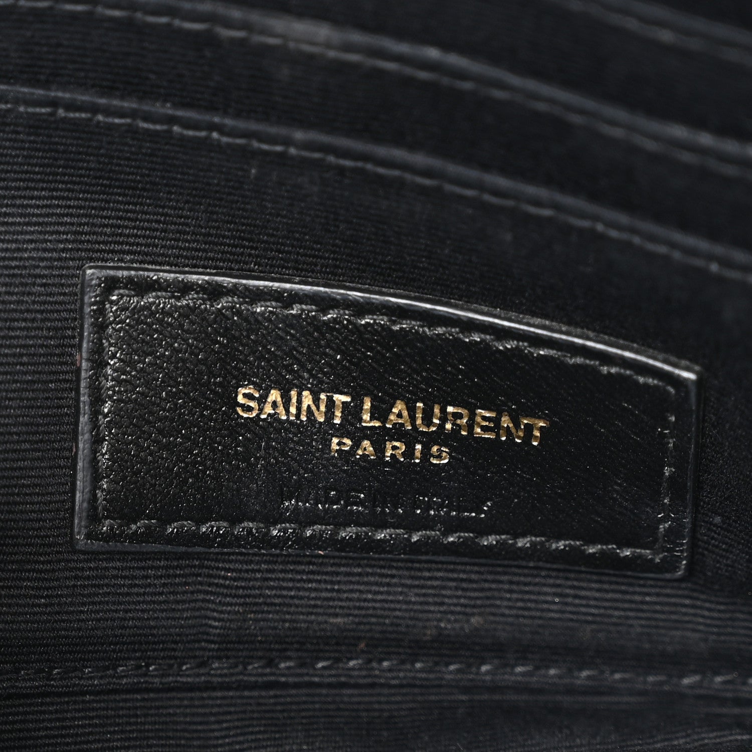 Saint Laurent Grained Lambskin Quilted Mini Becky Double Zip Bag Vintage White 6 of 11