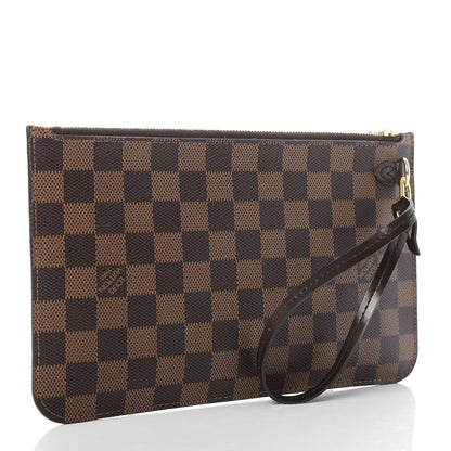 Louis Vuitton Damier Ebene Neverfull MM GM Pochette 3 of 6