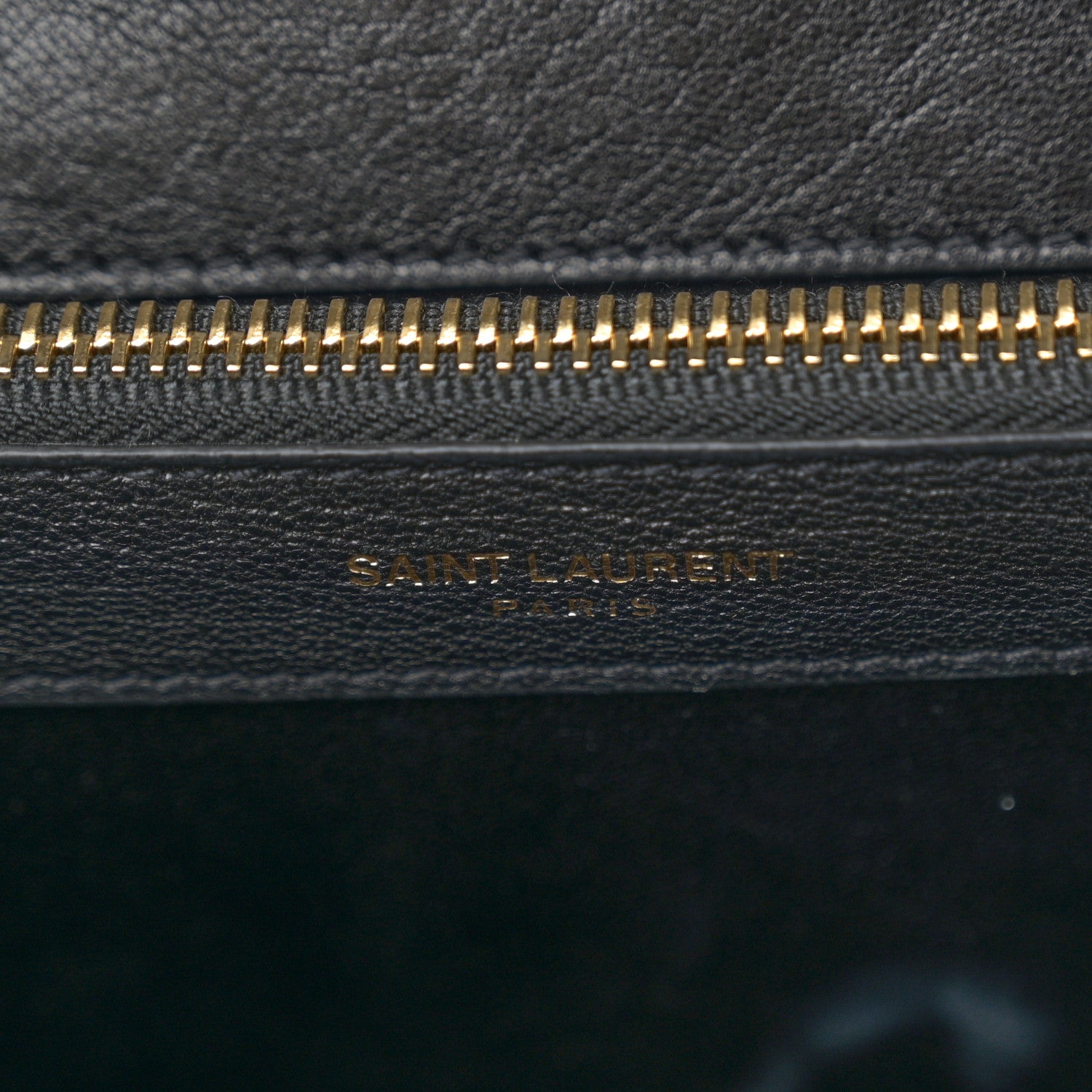 Saint Laurent SAINT LAURENT Sheepskin Matelasse Chevron Monogram Large College Satchel Black 6 of 10