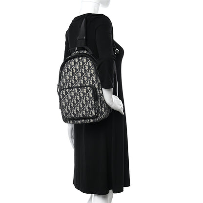 Christian Dior Oblique Mini Rider Backpack Black 2 of 9
