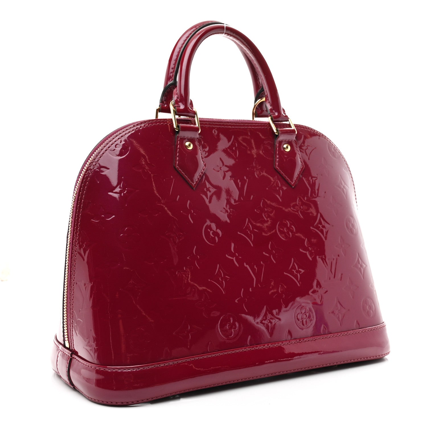 Louis Vuitton Vernis Alma PM Magenta 3 of 10