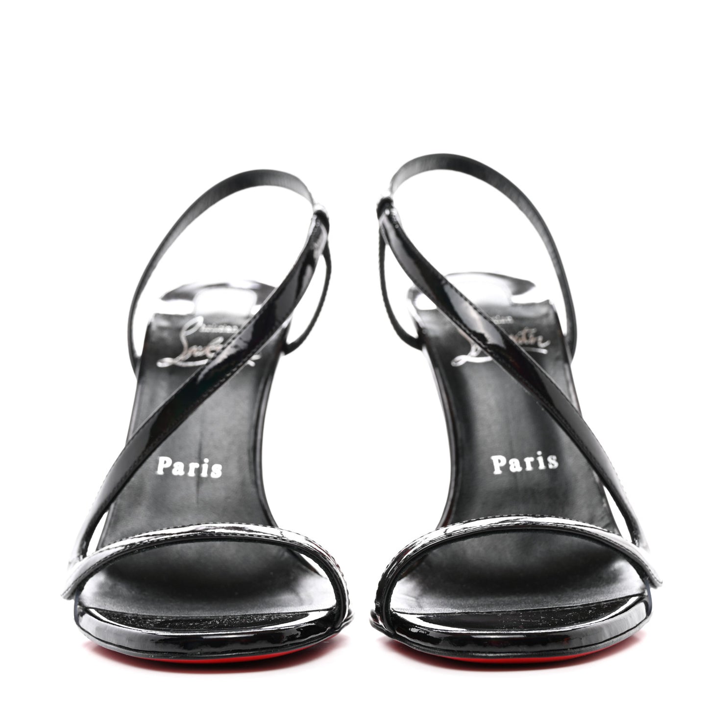 Patent Psychic Rosalie 100 Sandals 36 Black