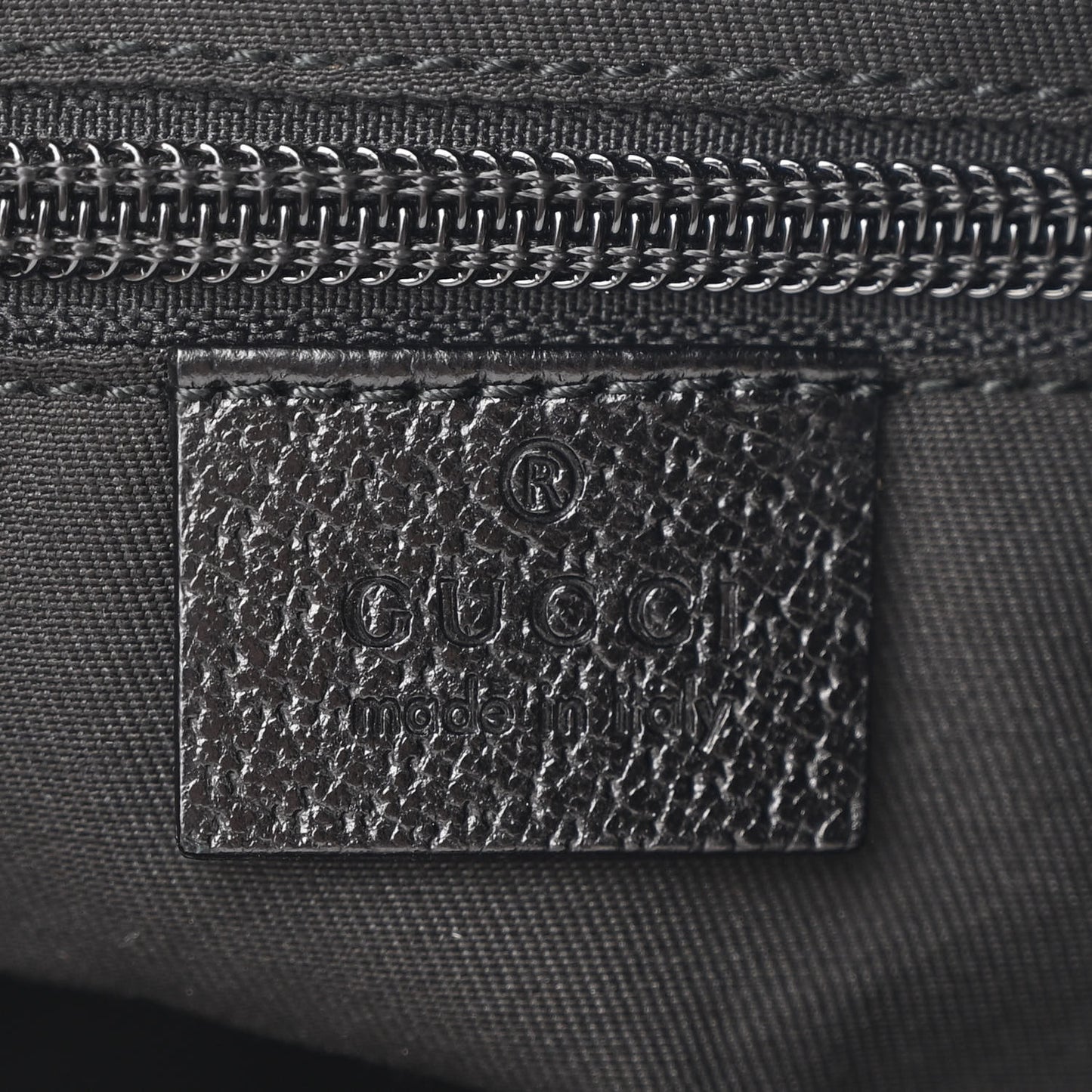 Monogram Web Medium Half Moon Hobo Black