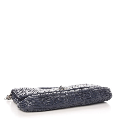 Miu Miu Nappa Matelasse Crystal Flap Clutch Bleuette 4 of 8