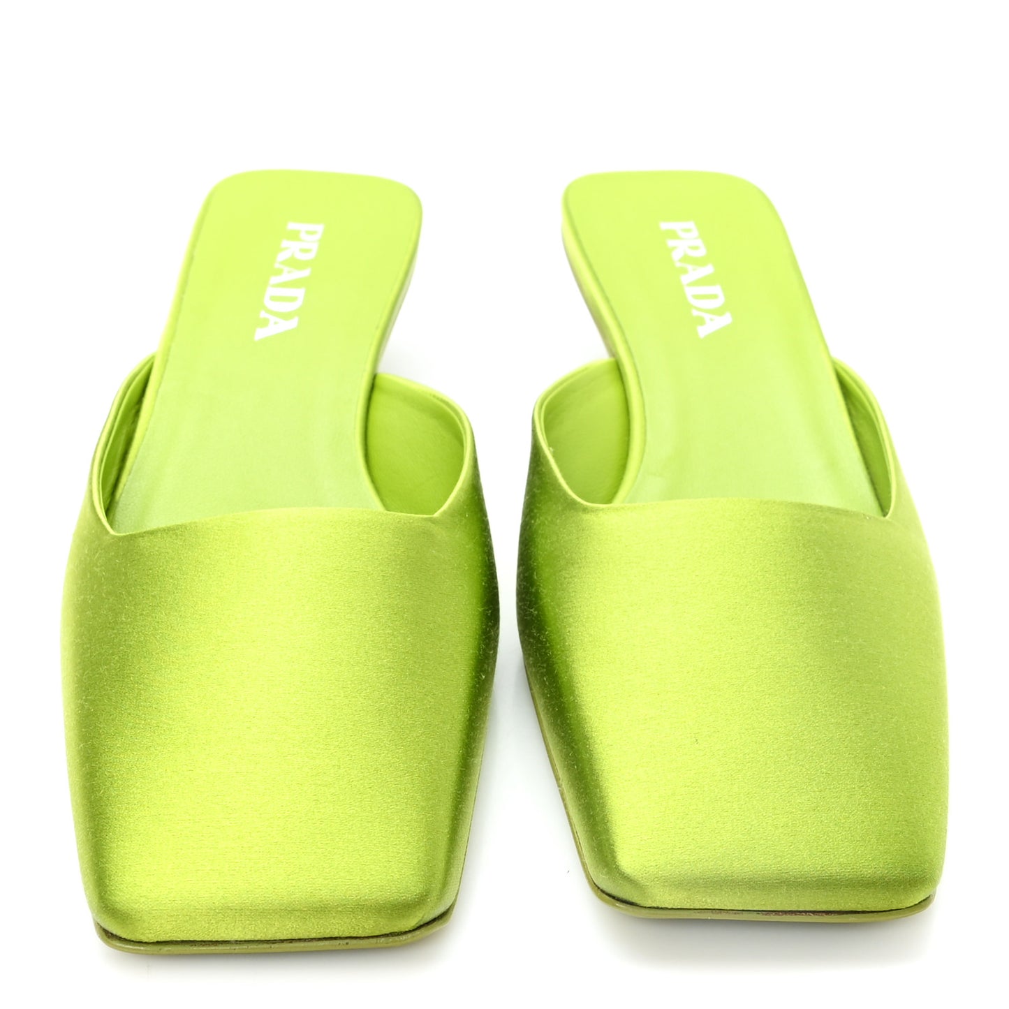 Satin Modellerie Mules 38.5 Felce