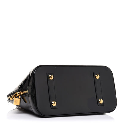 Louis Vuitton Vernis Alma PM Black 4 of 10