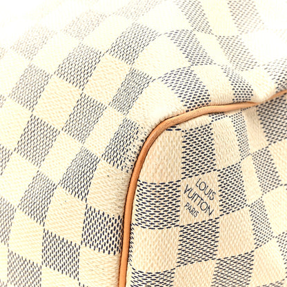 Louis Vuitton Damier Azur Keepall 50 8 of 10