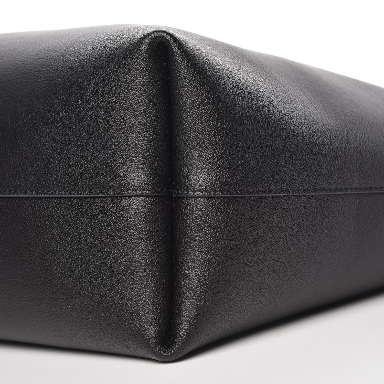 Saint Laurent Calfskin Large Shopping Tote Black 11 of 11