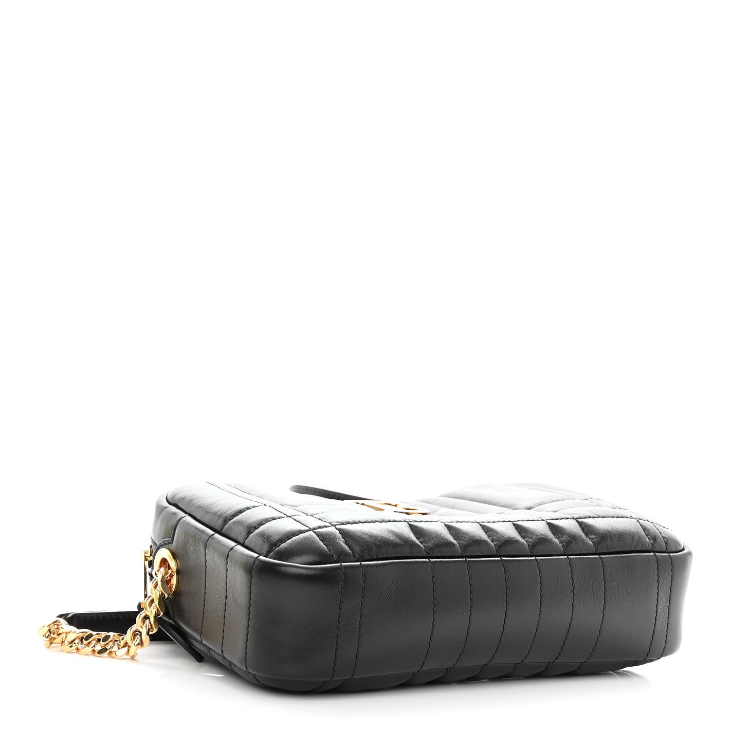 Burberry Calfskin Quilted Small Lola Camera Bag Black 4 of 9
