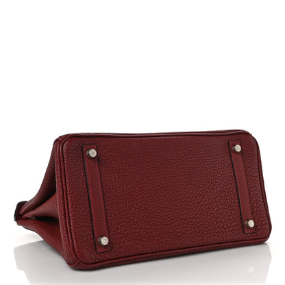 Hermes Togo Birkin 30 Rouge H 4 of 6