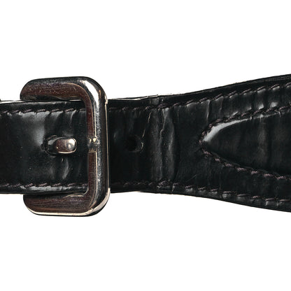 Prada Tessuto Nylon Calfskin Logo Shoulder Bag Black 16 of 18