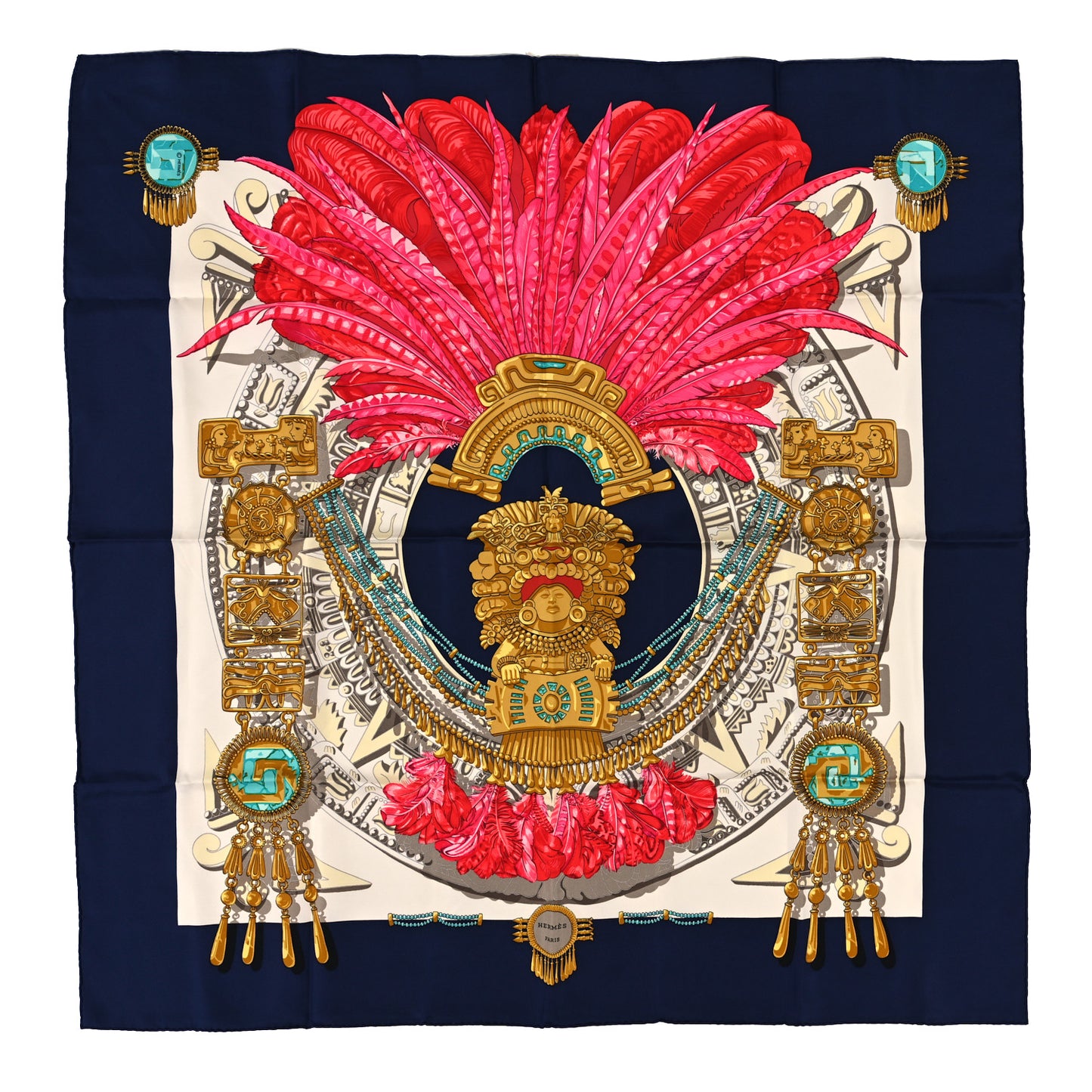 Silk Mexique Scarf 90