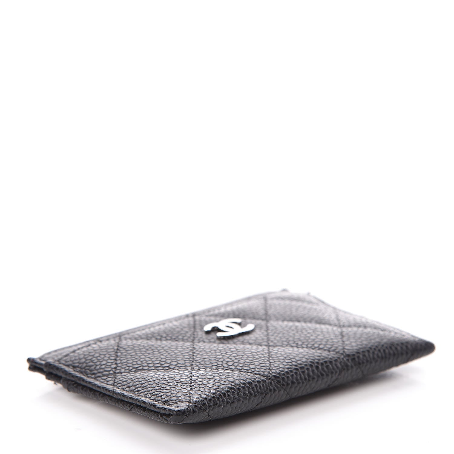 Chanel Caviar Quilted Card Holder Black 4 of 9