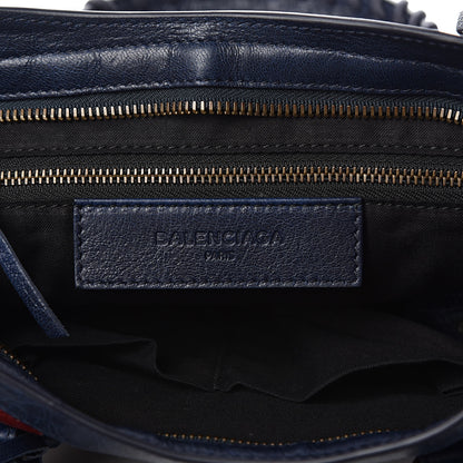 Balenciaga Veau Arena Multicolore Classic Hardware S City Bleu Nuit Rouge 6 of 9