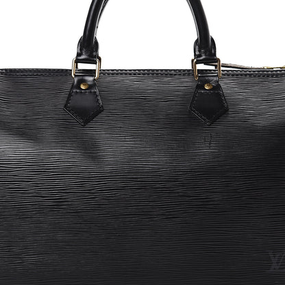 Louis Vuitton Epi Speedy 35 Black 9 of 19