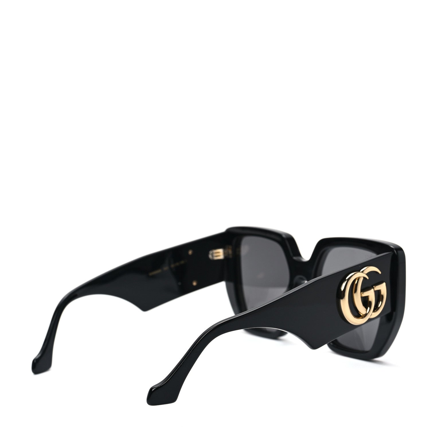 Gucci Acetate Square Frame Sunglasses GG0956S Black 4 of 6