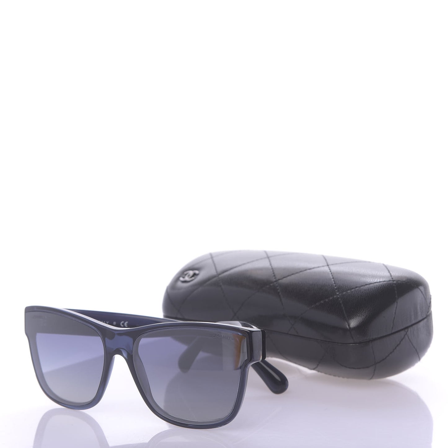 Polarized Square CC Sunglasses 5380 Black