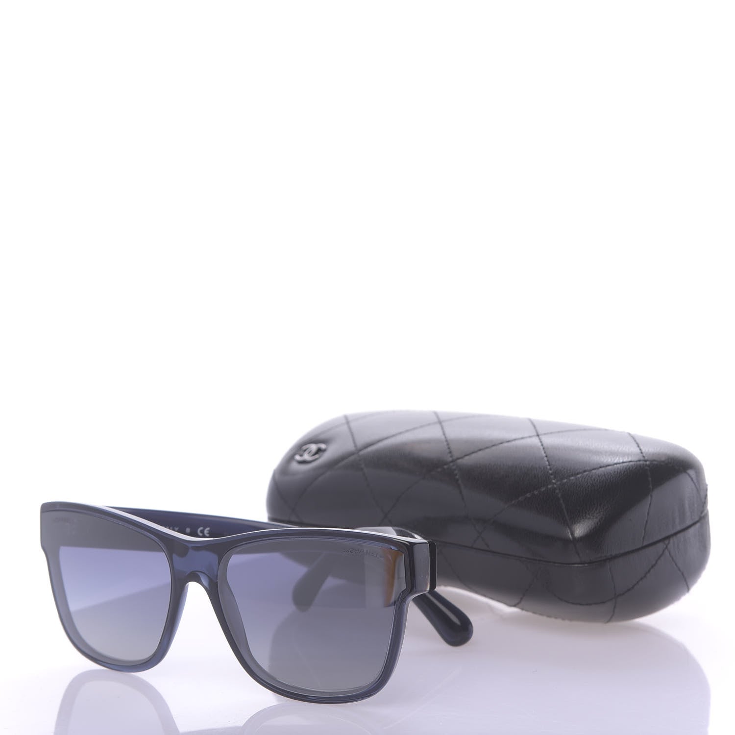 Chanel Polarized Square CC Sunglasses 5380 Black 7 of 7