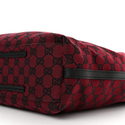 Gucci Monogram Gifford Tote Red 10 of 10