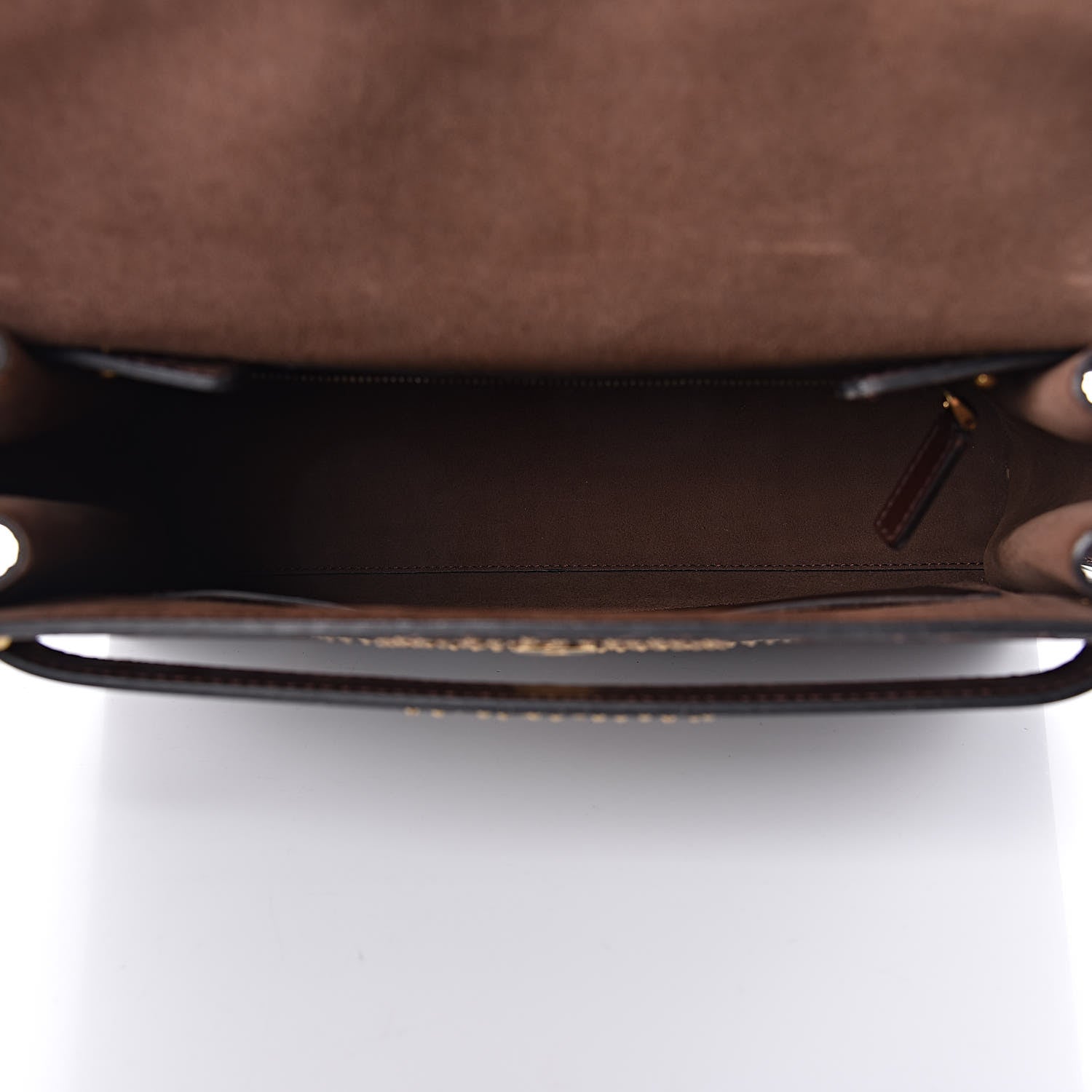 Valentino Garavani Calfskin Embossed Studded Medium My Rockstud Frame Bag Cacao 5 of 12