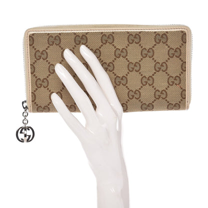 Gucci Monogram Large Twins Zip Around Wallet Off White 2 of 14